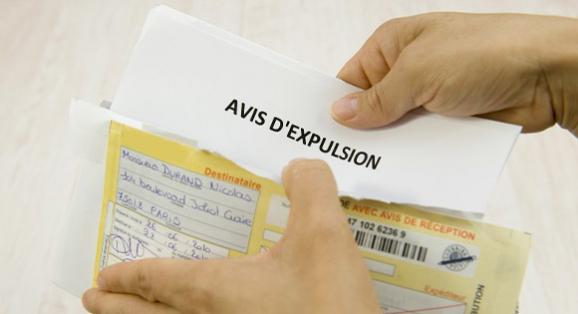 avis d'expulsion